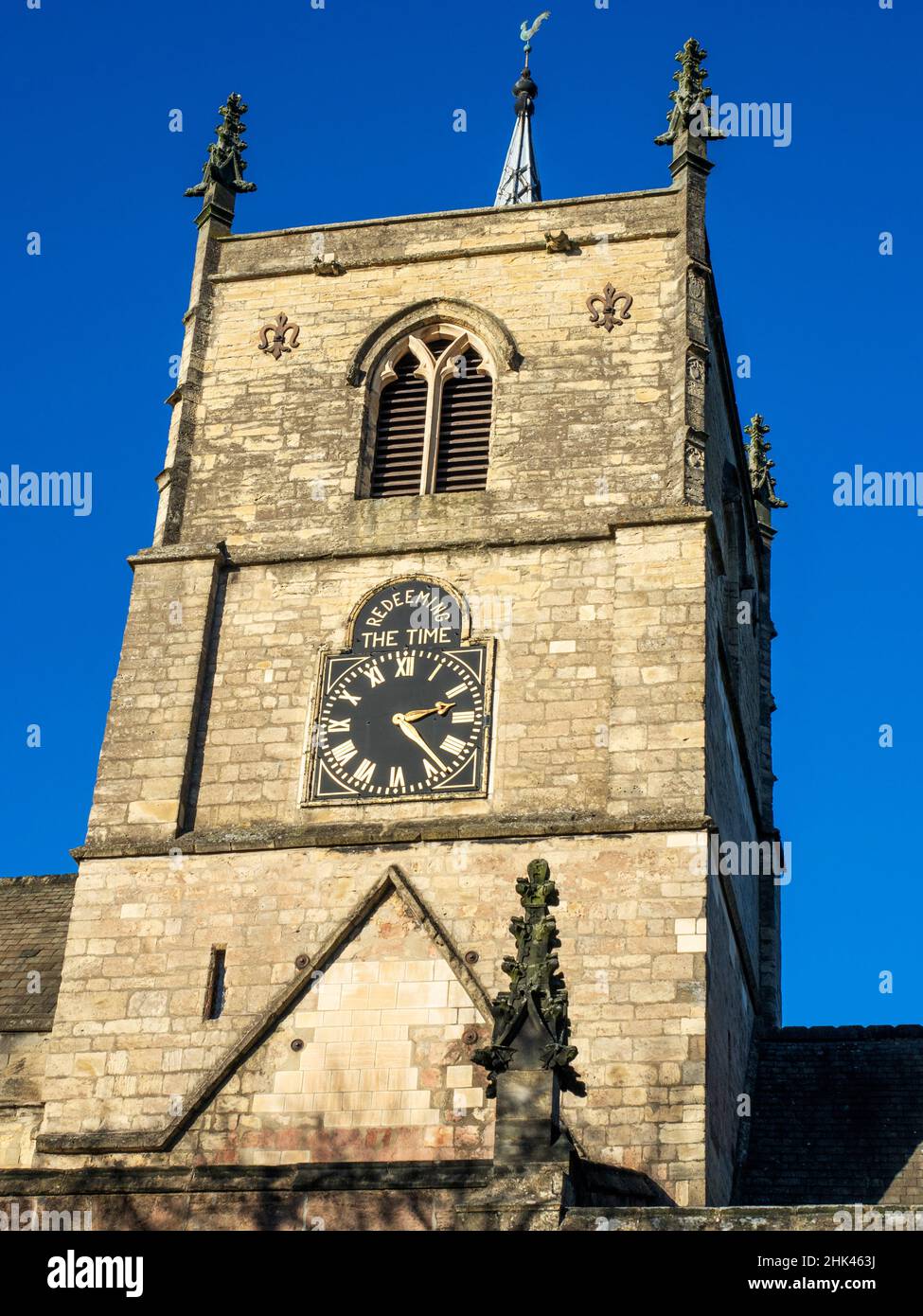 Église paroissiale de St John à Knaresborough North Yorkshire England Banque D'Images