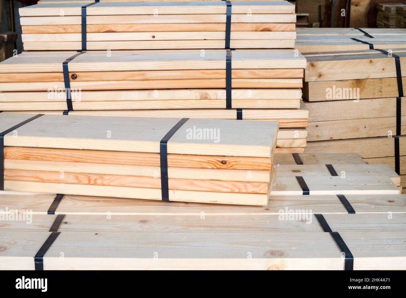 matériel de transformation du bois de ndustry dans un magasin d'entrepôt pour l'utilisation sur la fabrication d'un mobilier Banque D'Images