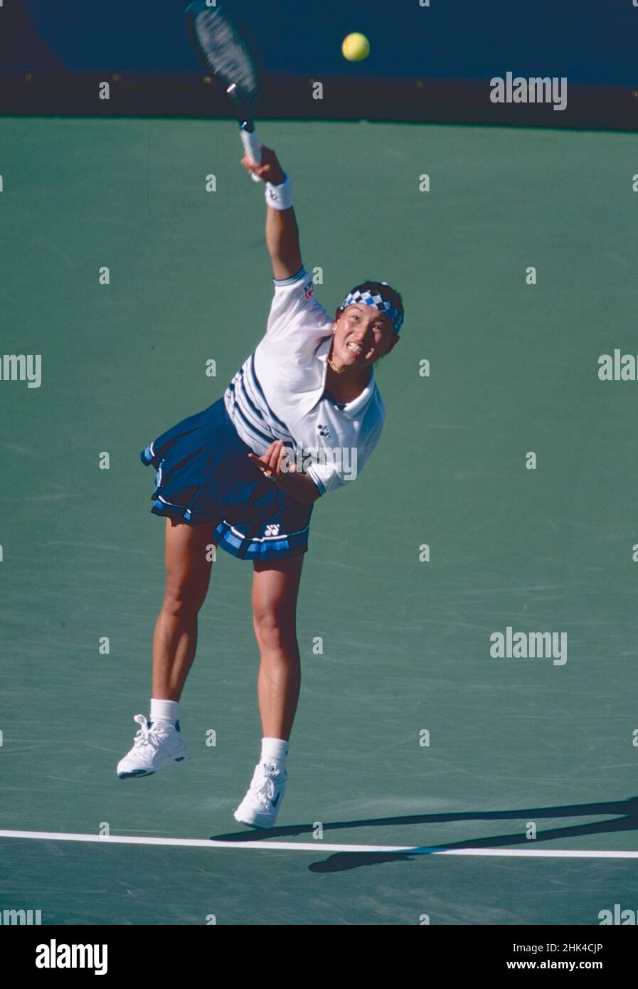 Joueur de tennis japonais Kimiko Date, 1990s Banque D'Images