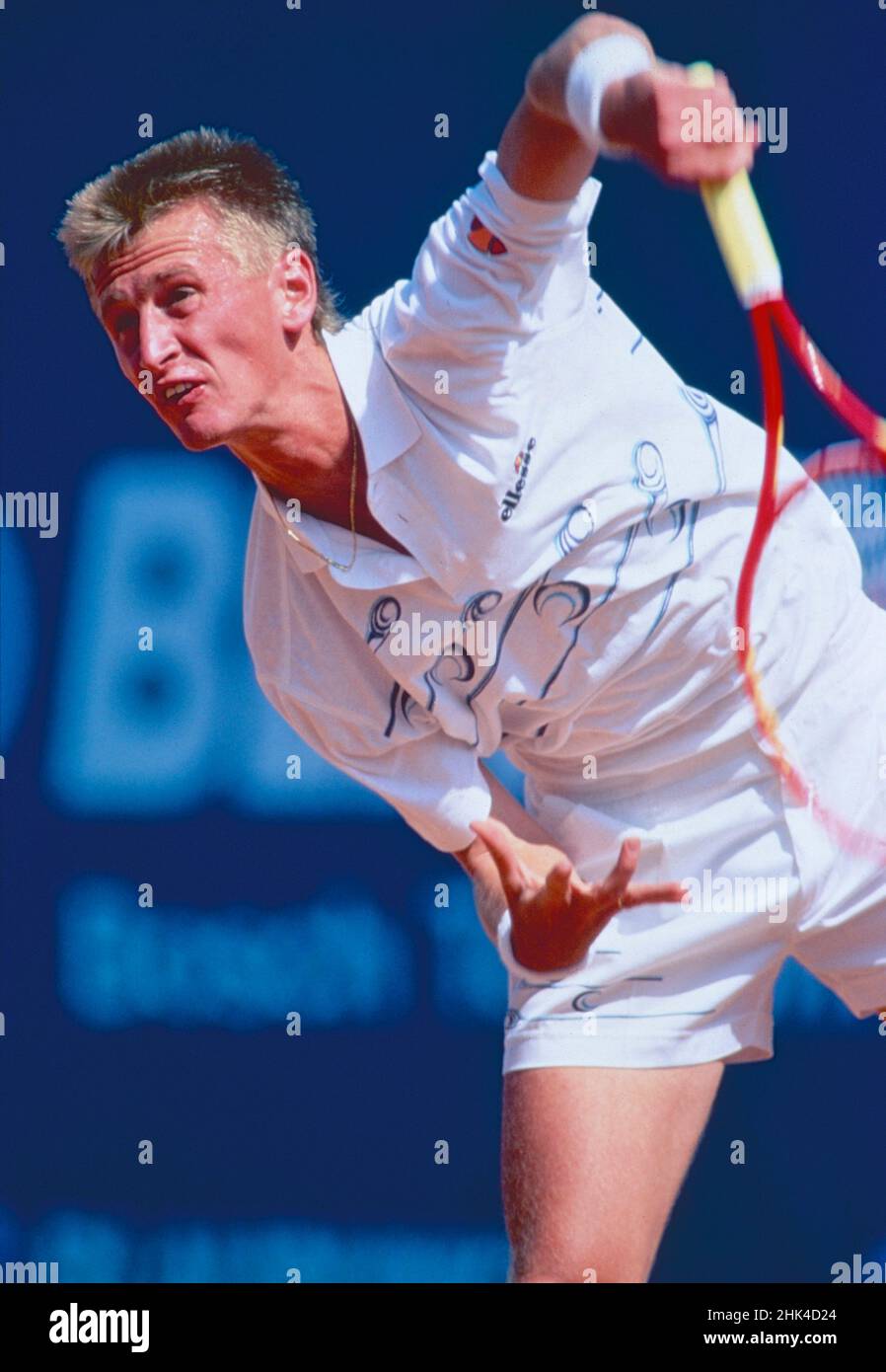 Joueur tchèque de tennis Petr Korda, Monte Carlo 1993 Banque D'Images