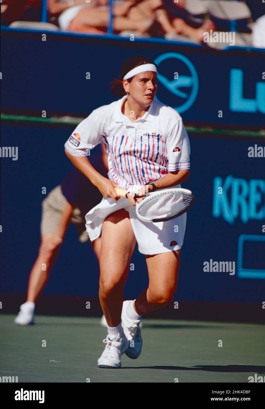 Joueur de tennis espagnol et entraîneur Conchita Martinez, années 1990 Banque D'Images