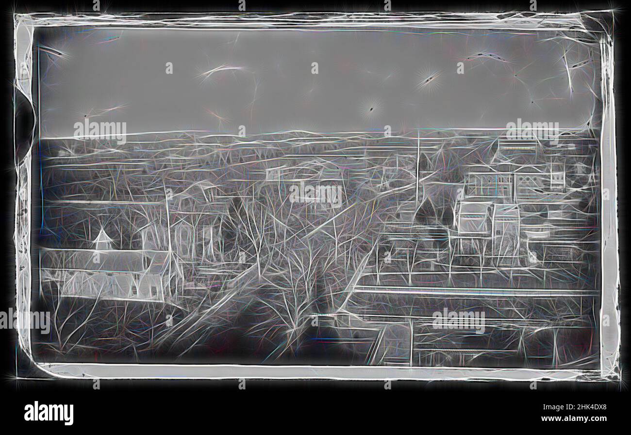 Inspiré par l'est sur Church Avenue depuis Ocean Avenue, Flatbush, Brooklyn, George Bradford Brainerd, américain, 1845-1887, Collodion argent verre humide plaque négative, env. 1872-1887, 19thC, Brooklyn, Brooklyn 19thC, Church Avenue Easy of Ocean Avenue, réimaginé par Artotop. L'art classique réinventé avec une touche moderne. Conception de lumière chaleureuse et gaie, de luminosité et de rayonnement de lumière. La photographie s'inspire du surréalisme et du futurisme, embrassant l'énergie dynamique de la technologie moderne, du mouvement, de la vitesse et révolutionne la culture Banque D'Images Inspiré par l'est sur Church Avenue depuis Ocean Avenue, Flatbush, Brooklyn, George Bradford Brainerd, américain, 1845-1887, Collodion argent verre humide plaque négative, env. 1872-1887, 19thC, Brooklyn, Brooklyn 19thC, Church Avenue Easy of Ocean Avenue, réimaginé par Artotop. L'art classique réinventé avec une touche moderne. Conception de lumière chaleureuse et gaie, de luminosité et de rayonnement de lumière. La photographie s'inspire du surréalisme et du futurisme, embrassant l'énergie dynamique de la technologie moderne, du mouvement, de la vitesse et révolutionne la culture Banque D'Images