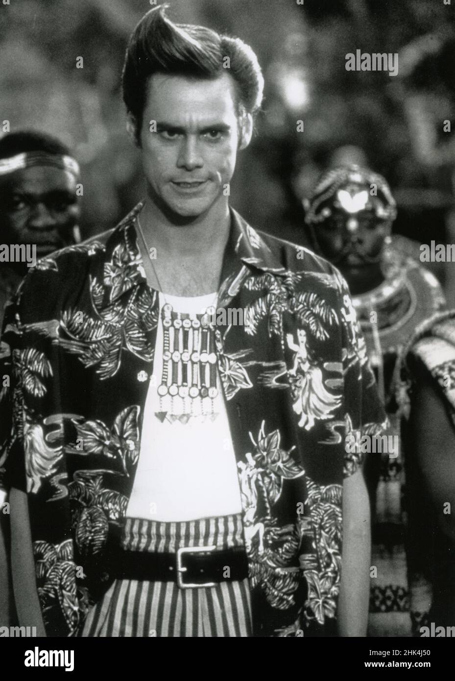 L'acteur américain Jim Carrey dans le film Ace Ventura quand la nature appelle, USA 1995 Banque D'Images