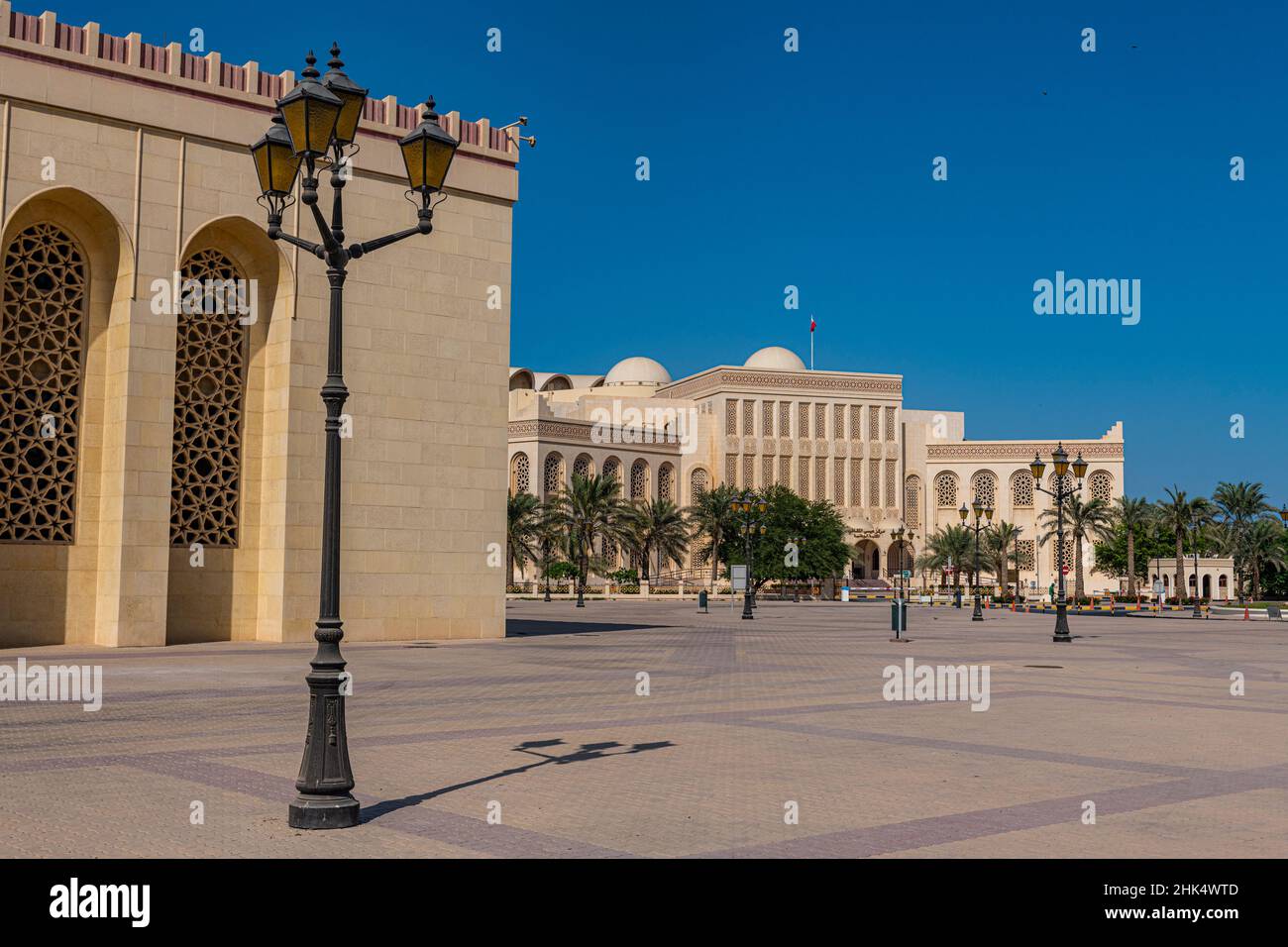 La Grande Mosquée, Royaume de Bahreïn, Moyen-Orient Banque D'Images