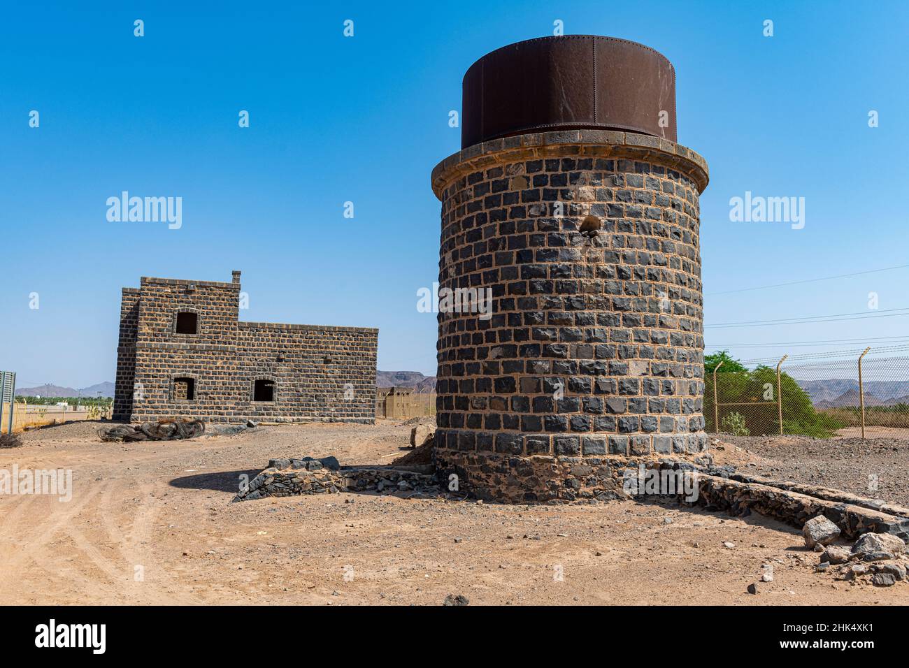 Gare de Hejaz, Médina, Royaume d'Arabie Saoudite, Moyen-Orient Banque D'Images