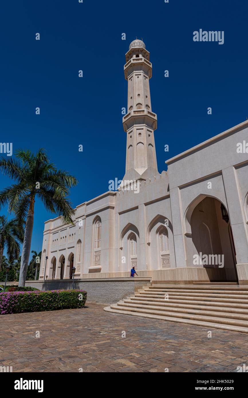 Mosquée du Sultan Qaboos, Salalah, Oman, Moyen-Orient Banque D'Images