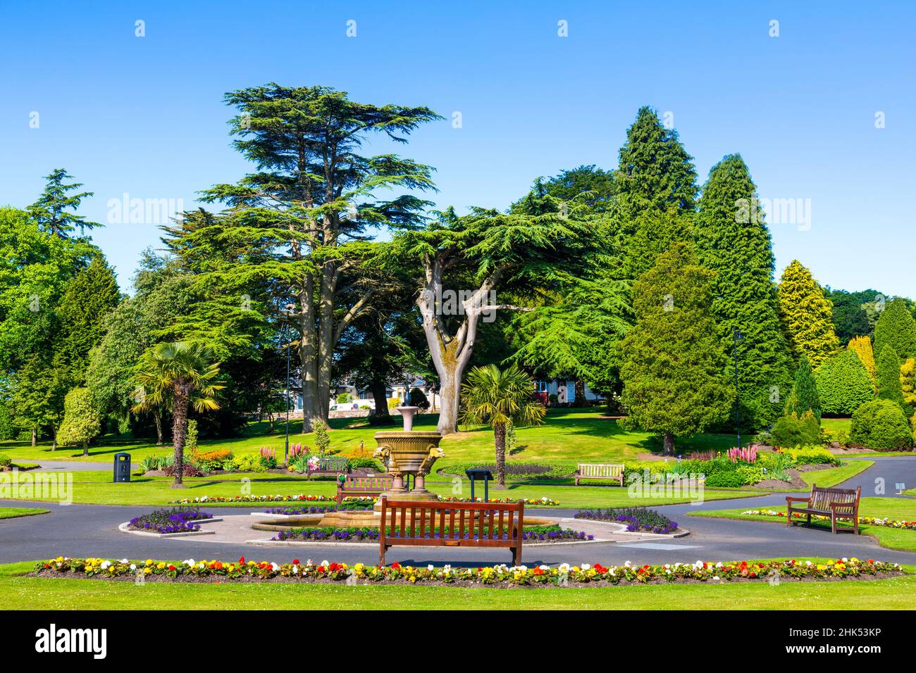 Levengrove Park, Arborteum, Dumbarton, West Dunbartonshire, Écosse,Royaume-Uni, Europe Banque D'Images