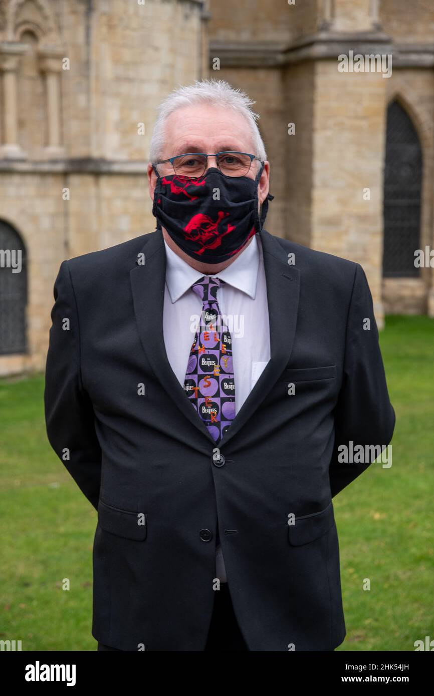 Le portrait du Kent : la cathédrale de Canterbury est une série de portraits documentaires sociaux de photographies, qui documente la vie du sol de la cathédrale Banque D'Images