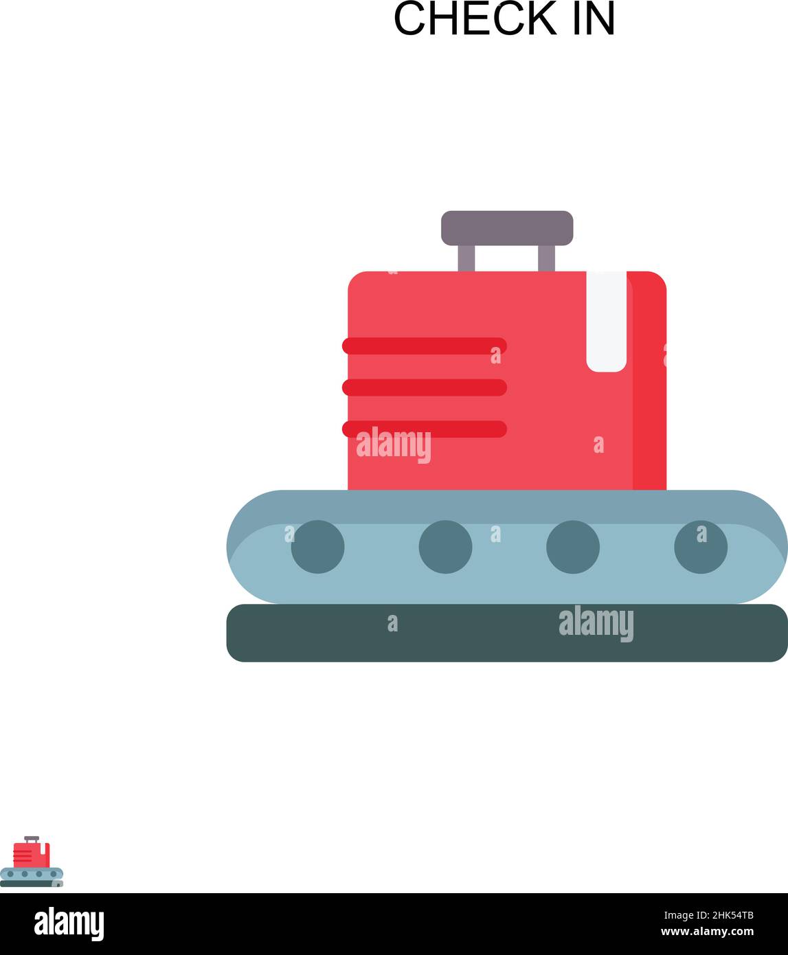 Archiver l'icône de vecteur simple.Modèle de conception de symbole d'illustration pour élément d'interface utilisateur Web mobile. Illustration de Vecteur