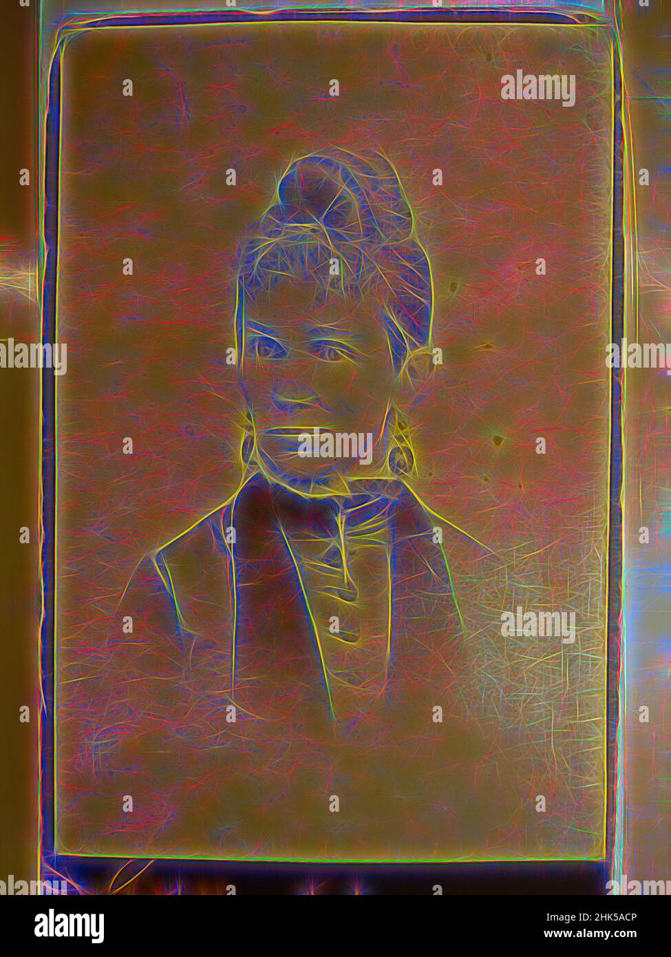 Inspiré par [Mme Sarah Kinney King], américaine, Photographie, s.d., 4 1/8 x 2 3/8 po., 10,5 x 6 cm, vaisseau, réimaginé par Artotop. L'art classique réinventé avec une touche moderne. Conception de lumière chaleureuse et gaie, de luminosité et de rayonnement de lumière. La photographie s'inspire du surréalisme et du futurisme, embrassant l'énergie dynamique de la technologie moderne, du mouvement, de la vitesse et révolutionne la culture Banque D'Images