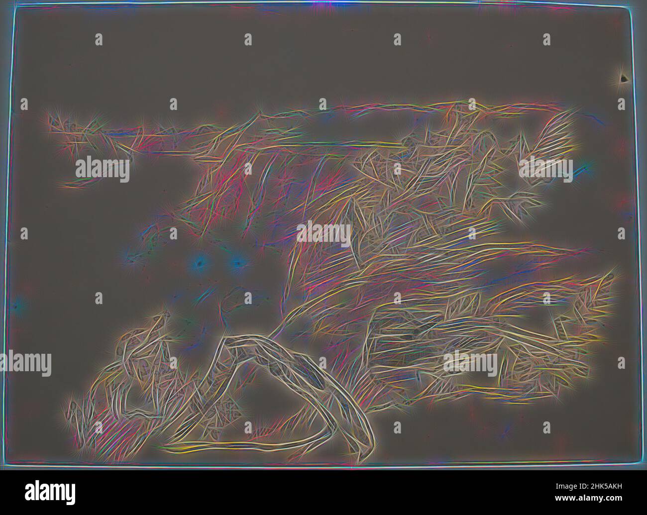 Inspiré des chutes du Niagara, William Trost Richards, cuisine américaine, 1833-1905, Graphite sur papier, s.d., feuille: 9 3/16 x 12 1/2 po., 23,3 x 31,8 cm, réimaginé par Artotop. L'art classique réinventé avec une touche moderne. Conception de lumière chaleureuse et gaie, de luminosité et de rayonnement de lumière. La photographie s'inspire du surréalisme et du futurisme, embrassant l'énergie dynamique de la technologie moderne, du mouvement, de la vitesse et révolutionne la culture Banque D'Images