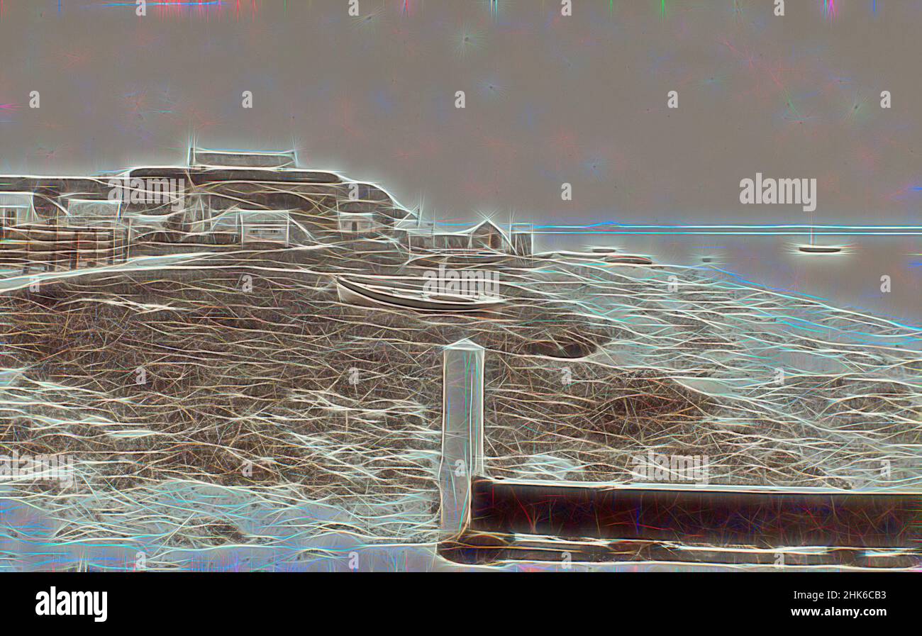 Inspiré par Ngaruawahia - Waikato, Burton Brothers studio, studio de photographie, fin du XIXe siècle, Dunedin, Photographie, revisitée par Artotop. L'art classique réinventé avec une touche moderne. Conception de lumière chaleureuse et gaie, de luminosité et de rayonnement de lumière. La photographie s'inspire du surréalisme et du futurisme, embrassant l'énergie dynamique de la technologie moderne, du mouvement, de la vitesse et révolutionne la culture Banque D'Images