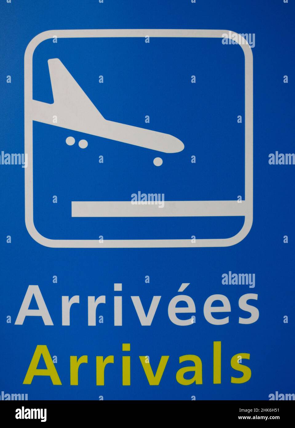 Aéroport Charles de Gaulle à Paris France Banque D'Images