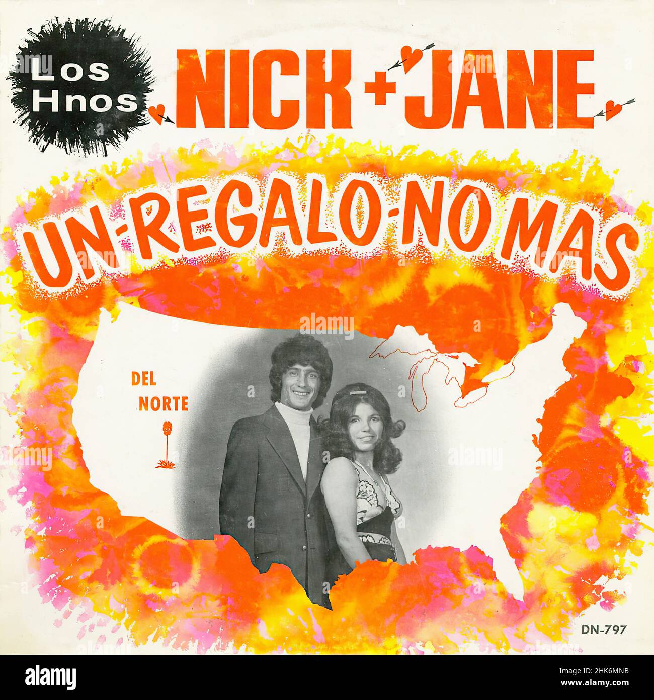 Un-Regalo-No Mas - Vintage Vinyl Album Banque D'Images