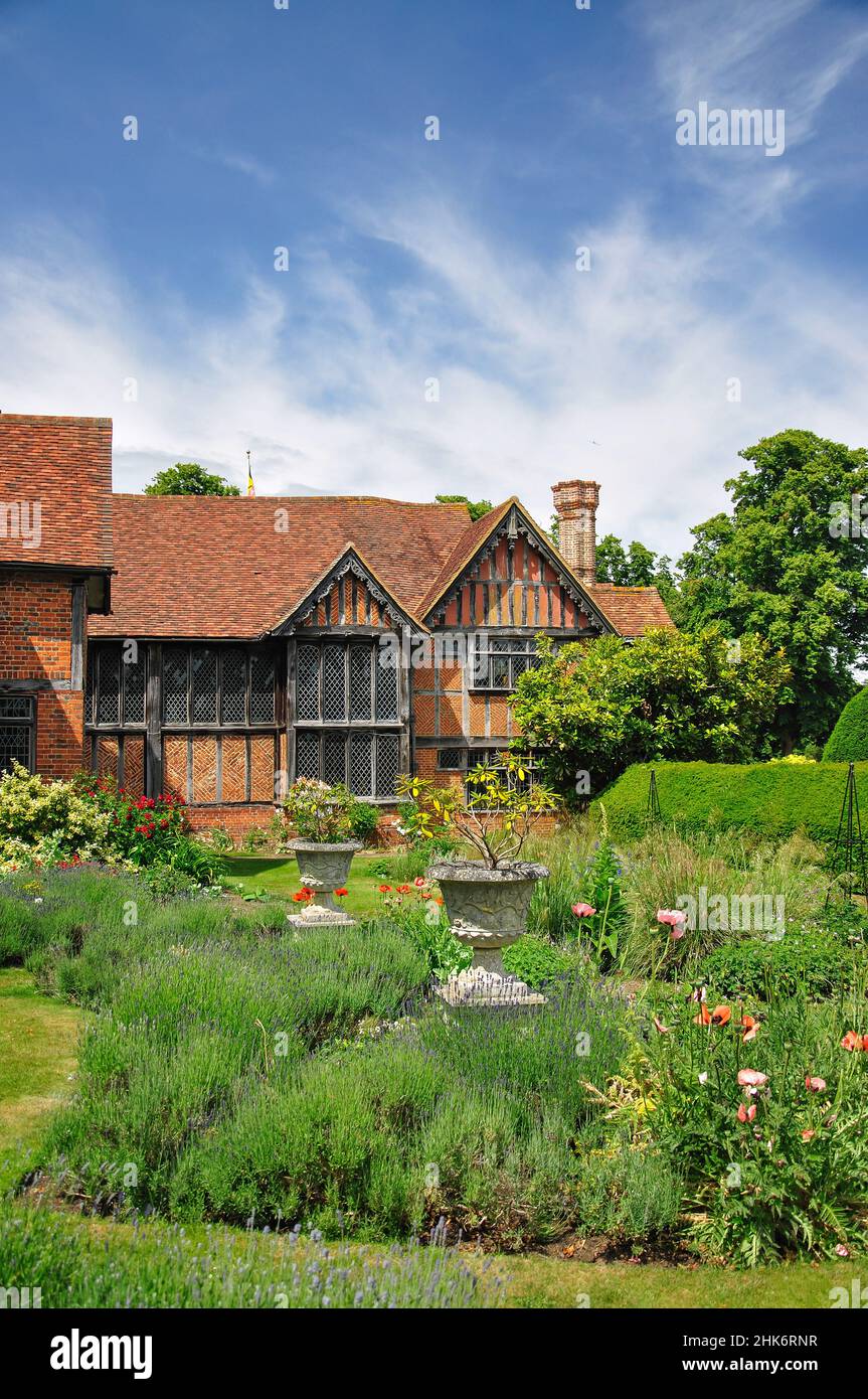 Dorney court Tudor Manor House and Garden, Dorney, Buckinghamshire, Angleterre, Royaume-Uni Banque D'Images