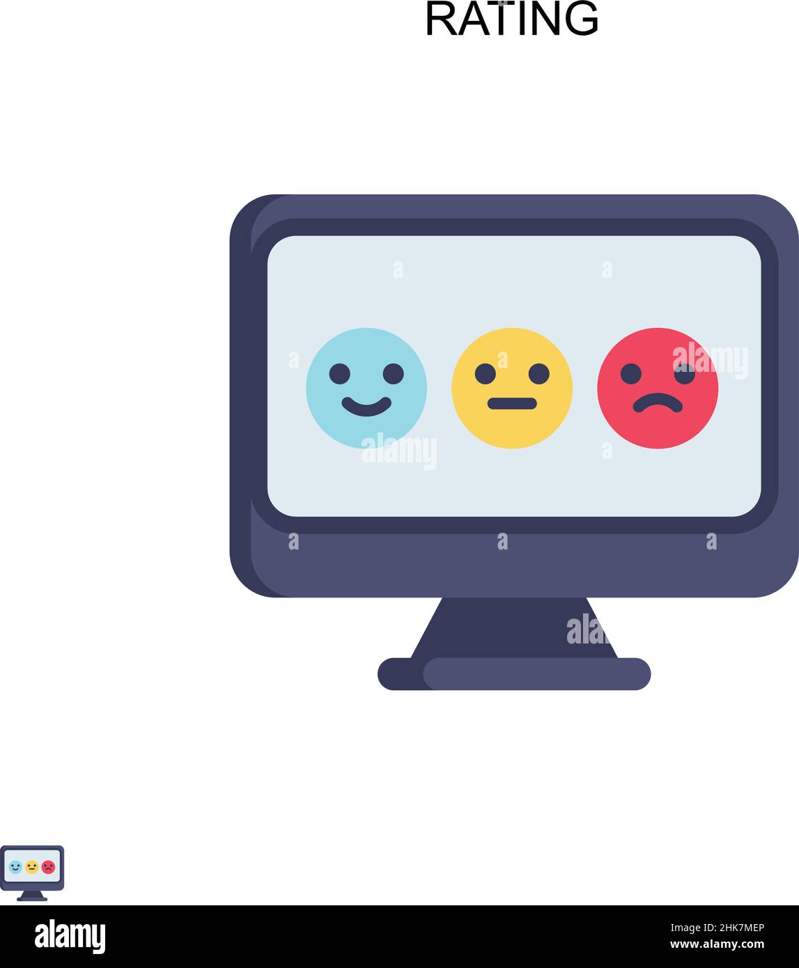 Icône de vecteur simple d'évaluation.Modèle de conception de symbole d'illustration pour élément d'interface utilisateur Web mobile. Illustration de Vecteur Icône de vecteur simple d'évaluation.Modèle de conception de symbole d'illustration pour élément d'interface utilisateur Web mobile. Illustration de Vecteur