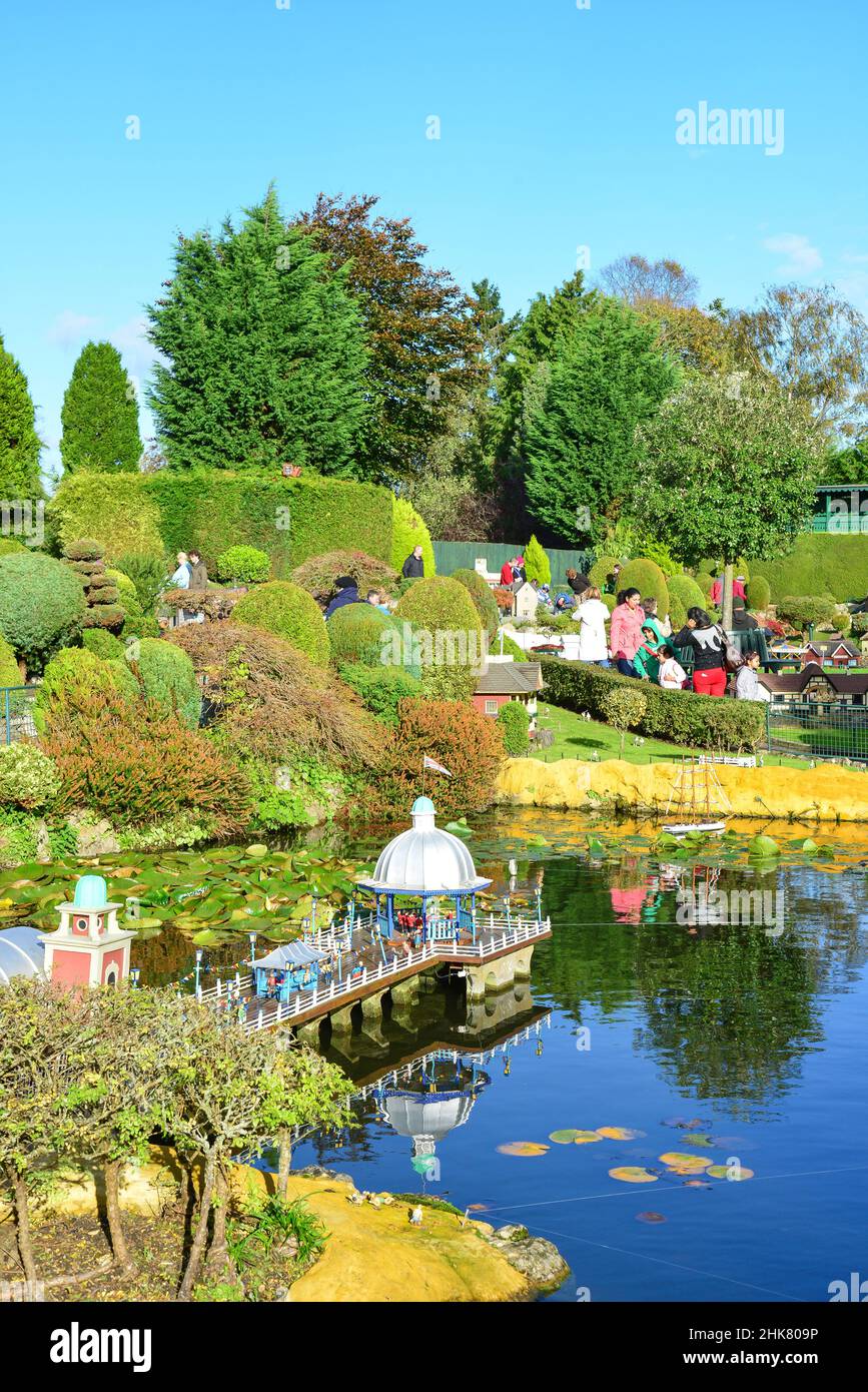 Bekonscot Model Village, Beaconsfield, Buckinghamshire, Angleterre, Royaume-Uni Banque D'Images