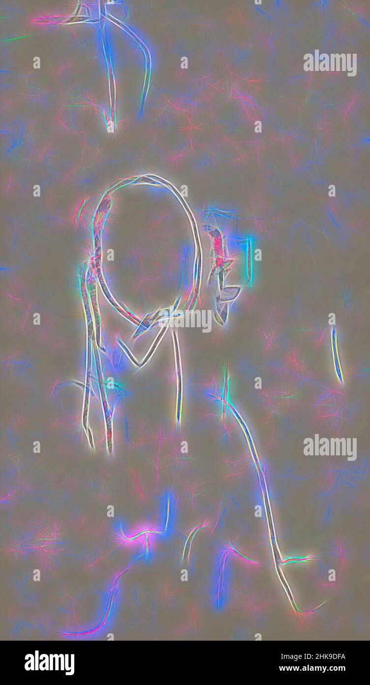 Inspiré par les personnages, peut-être de la musique. Un homme semble jouer une flûte, un autre peut porter un instrument à percussion. Page 1 Groupe Algériens Biskra, réimaginé par Artotop. L'art classique réinventé avec une touche moderne. Conception de lumière chaleureuse et gaie, de luminosité et de rayonnement de lumière. La photographie s'inspire du surréalisme et du futurisme, embrassant l'énergie dynamique de la technologie moderne, du mouvement, de la vitesse et révolutionne la culture Banque D'Images