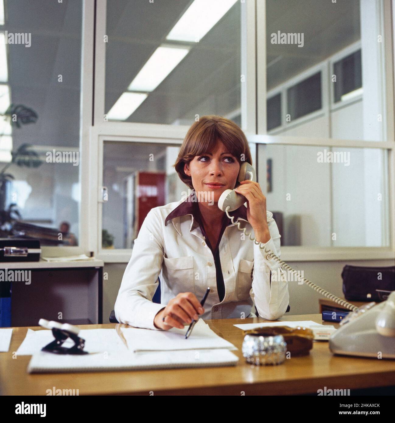 Va liegt Arkadien?, Fernsehfilm, Deutschland 1976, Darsteller: Renate Schroeter Banque D'Images