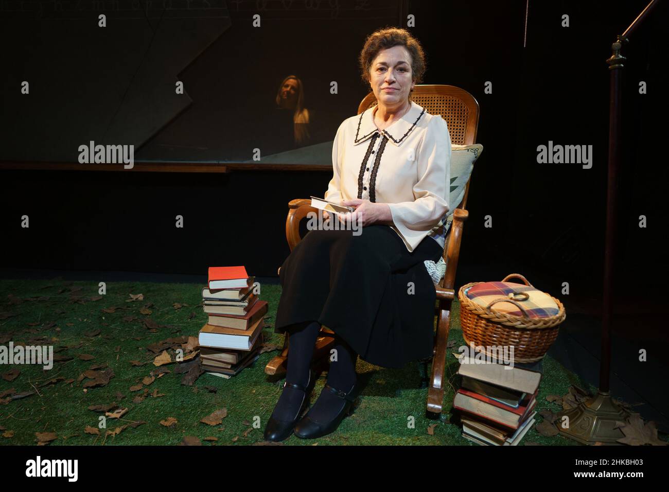 Madrid, Espagne.03rd févr. 2022.L'actrice Cristina Marcos pose lors de la présentation de la pièce 'Lorca, Vicenta' au théâtre Fernan Gomez à Madrid.(Photo par Atilano Garcia/SOPA Images/Sipa USA) crédit: SIPA USA/Alay Live News Banque D'Images