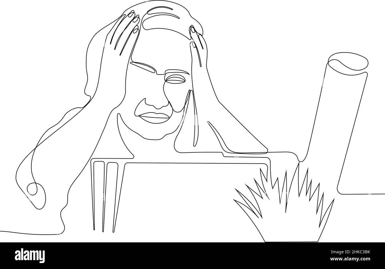 licenciement ou perte d'entreprise Illustration de Vecteur