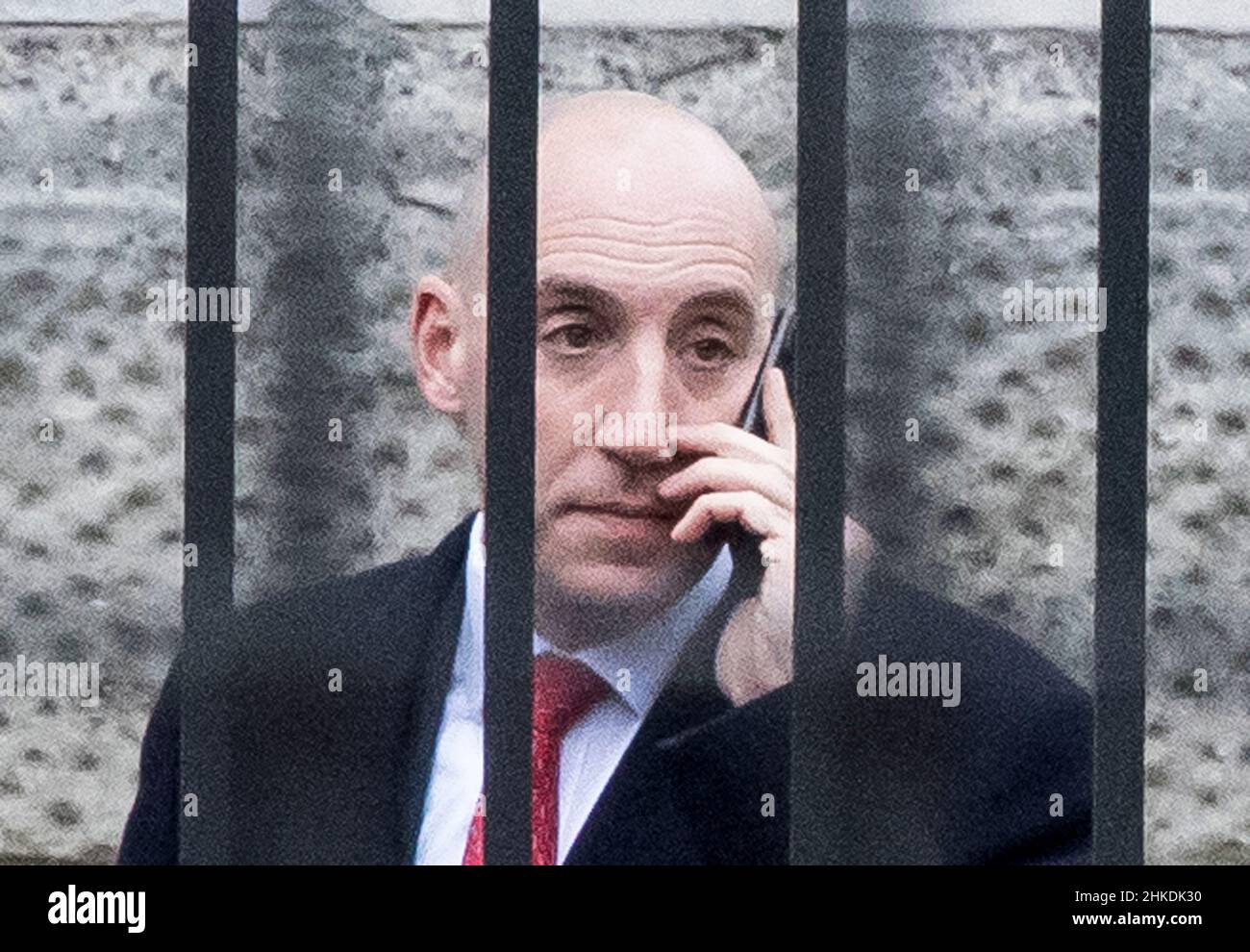 Londres, Royaume-Uni.03rd févr. 2022.DAN ROSENFIELD No 10 le chef de cabinet est vu à Downing Street.Le PM Boris Johnson a été accusé d'une série de violations des règles de verrouillage, certains députés demandant sa démission.Crédit photo: Ben Cawthra/Sipa USA **NO UK SALES** crédit: SIPA USA/Alay Live News Banque D'Images