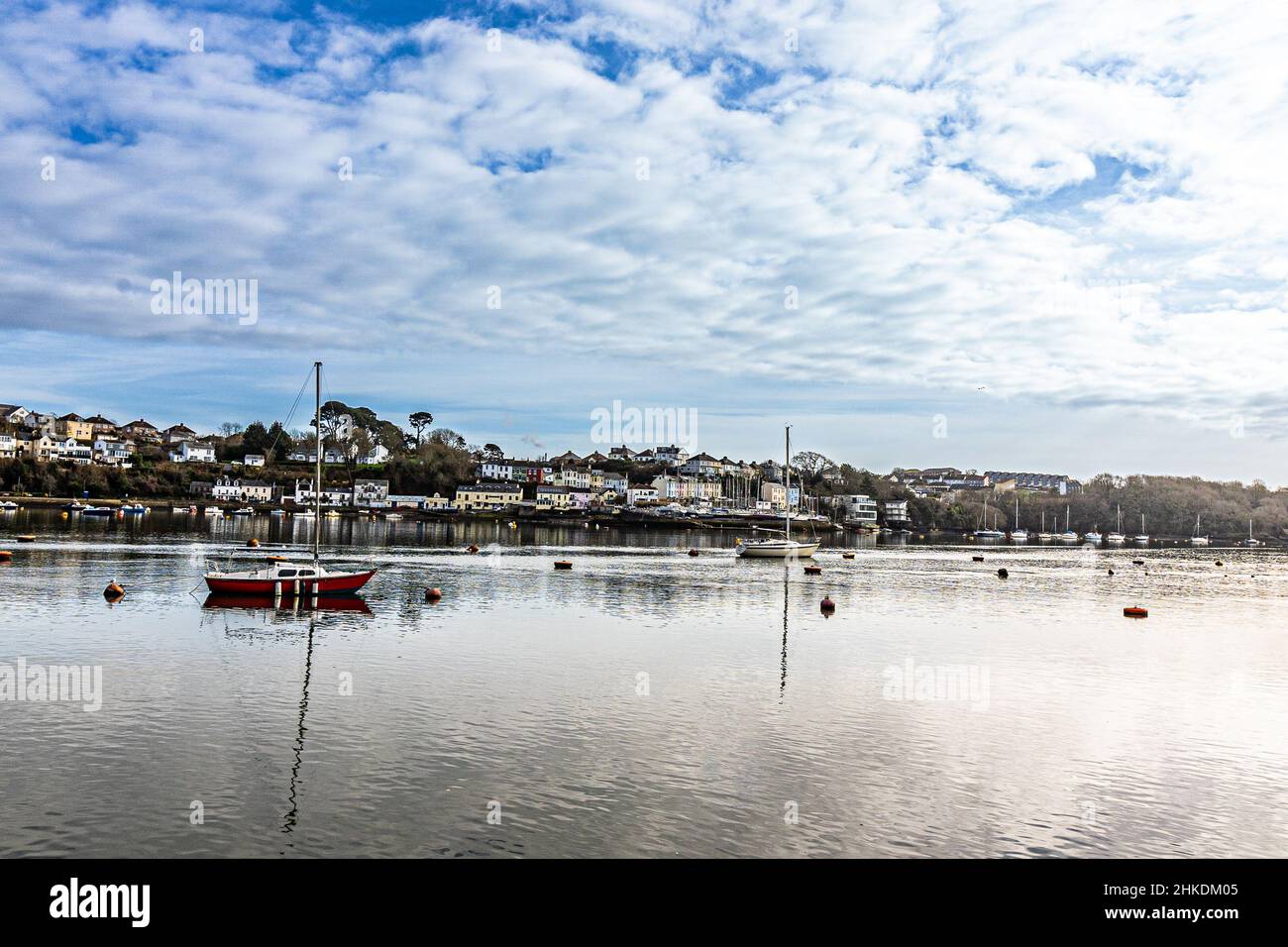 Tamar River à Saltash Cornwall, Angleterre Banque D'Images