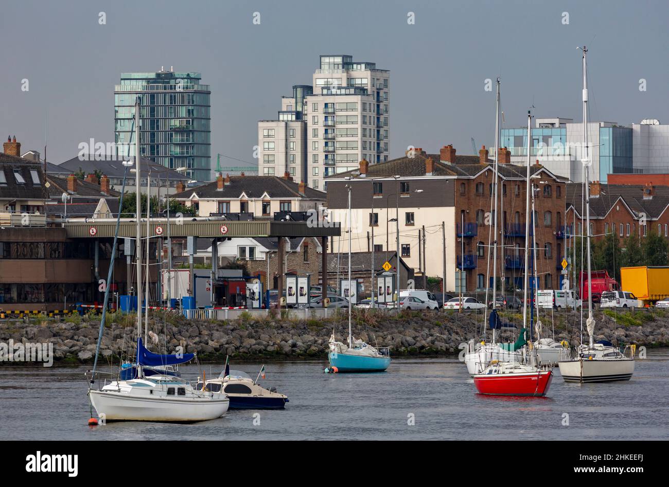 Ringsend, Dublin City, Comté de Dublin, Irlande Banque D'Images