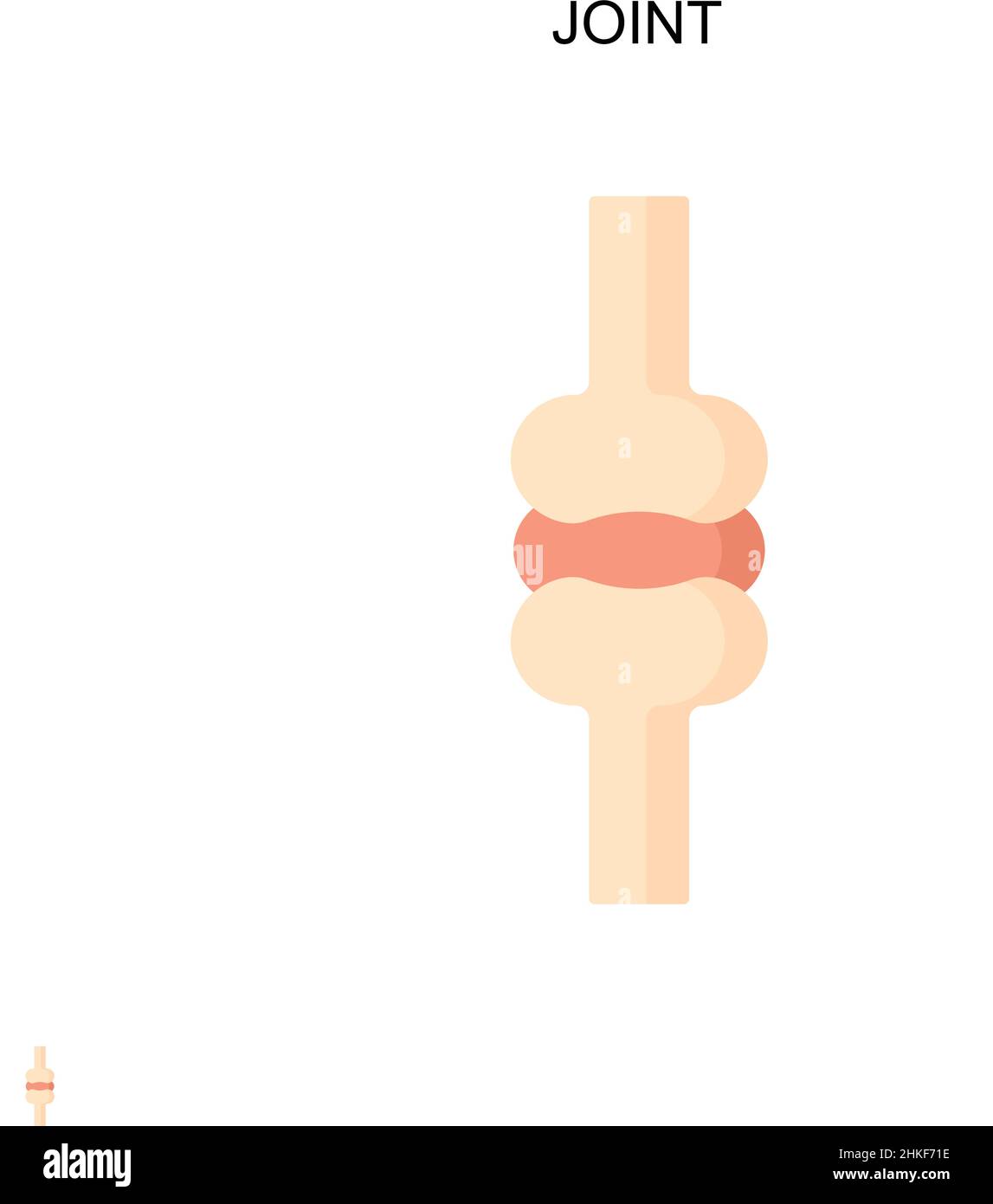 Icône de vecteur simple de liaison.Modèle de conception de symbole d'illustration pour élément d'interface utilisateur Web mobile. Illustration de Vecteur