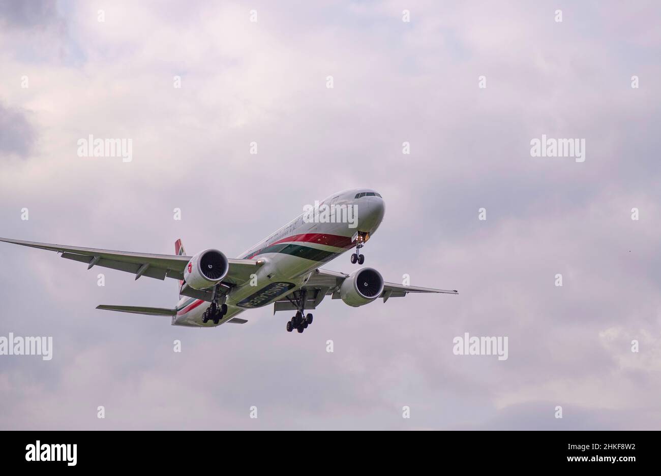 Biman Bangladesh Airlines Boeing 777-300ER Banque D'Images