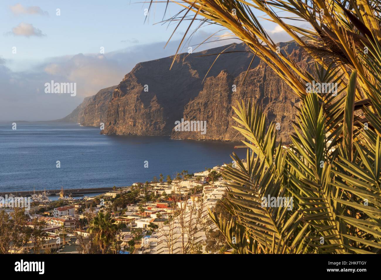 Espagne, Iles Canaries, Tenerife, Los Gigantes, Mirador de Archibenque Banque D'Images