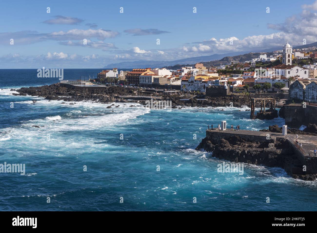 L'Espagne, Iles Canaries, Tenerife, Garachico Banque D'Images
