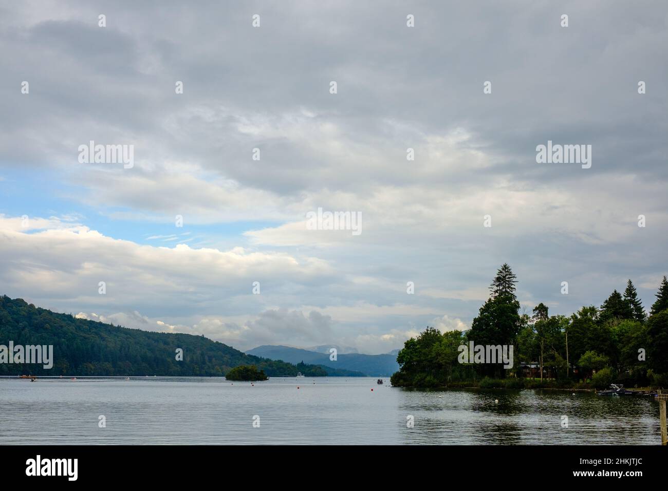 Windermere, The Lake District, Royaume-Uni Banque D'Images