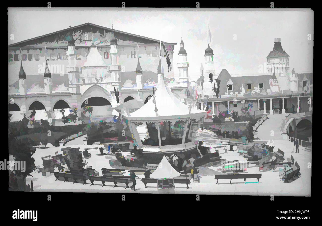 Art inspiré par Luna Park, Eugene Wemlinger, cellulose nitrate négatif, 1903, œuvres classiques modernisées par Artotop avec une touche de modernité. Formes, couleur et valeur, impact visuel accrocheur sur l'art émotions par la liberté d'œuvres d'art d'une manière contemporaine. Un message intemporel qui cherche une nouvelle direction créative. Artistes qui se tournent vers le support numérique et créent le NFT Artotop Banque D'Images