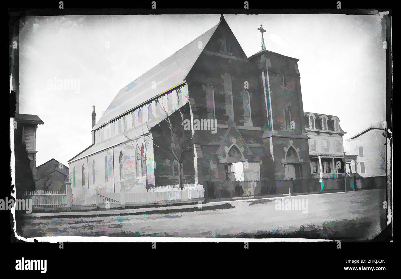 Art inspiré par l'église catholique, Flatbush, Brooklyn, George Bradford Brainerd, américain, 1845-1887, Collodion argent verre humide plaque négative, env. 1872-1887, oeuvres classiques modernisées par Artotop avec une touche de modernité. Formes, couleur et valeur, impact visuel accrocheur sur l'art émotions par la liberté d'œuvres d'art d'une manière contemporaine. Un message intemporel qui cherche une nouvelle direction créative. Artistes qui se tournent vers le support numérique et créent le NFT Artotop Banque D'Images Art inspiré par l'église catholique, Flatbush, Brooklyn, George Bradford Brainerd, américain, 1845-1887, Collodion argent verre humide plaque négative, env. 1872-1887, oeuvres classiques modernisées par Artotop avec une touche de modernité. Formes, couleur et valeur, impact visuel accrocheur sur l'art émotions par la liberté d'œuvres d'art d'une manière contemporaine. Un message intemporel qui cherche une nouvelle direction créative. Artistes qui se tournent vers le support numérique et créent le NFT Artotop Banque D'Images