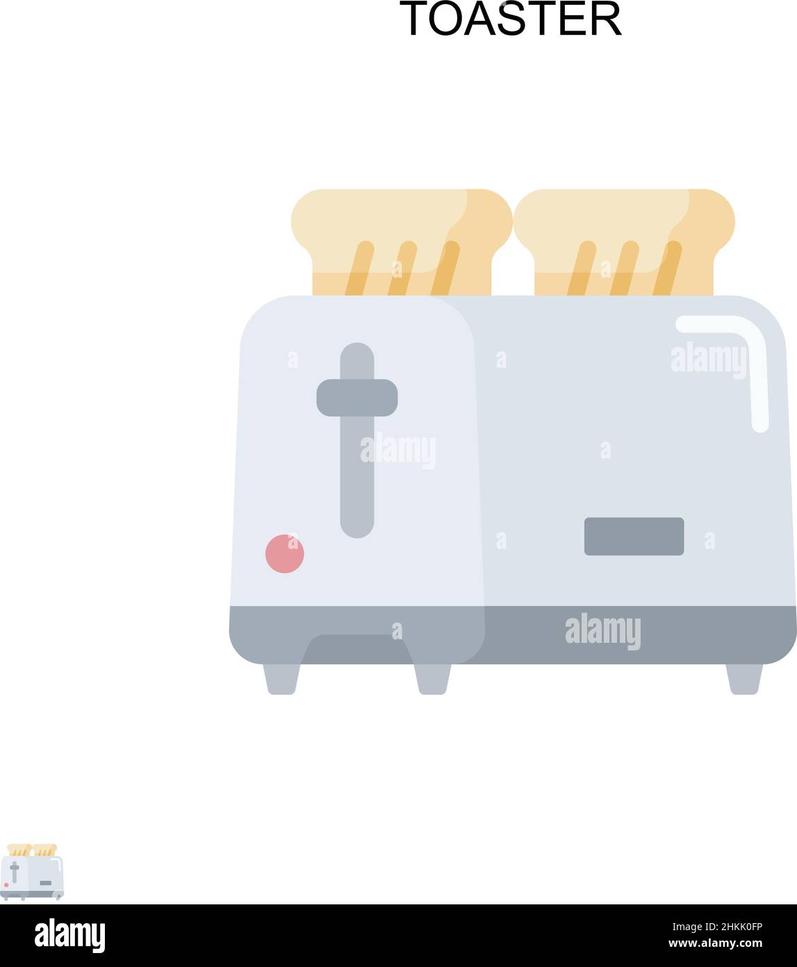 Icône de vecteur simple grille-pain.Modèle de conception de symbole d'illustration pour élément d'interface utilisateur Web mobile. Illustration de Vecteur Icône de vecteur simple grille-pain.Modèle de conception de symbole d'illustration pour élément d'interface utilisateur Web mobile. Illustration de Vecteur