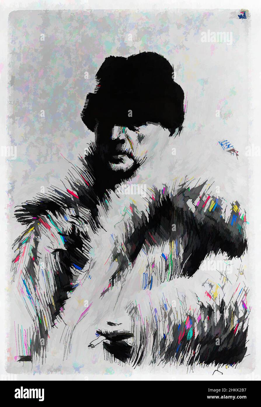 Art inspiré par Self Portrait, Anders Zorn, Suédois, 1860-1920, Etching sur papier cousu, 1916, oeuvres classiques modernisées par Artotop avec un peu de modernité. Formes, couleur et valeur, impact visuel accrocheur sur l'art émotions par la liberté d'œuvres d'art d'une manière contemporaine. Un message intemporel qui cherche une nouvelle direction créative. Artistes qui se tournent vers le support numérique et créent le NFT Artotop Banque D'Images