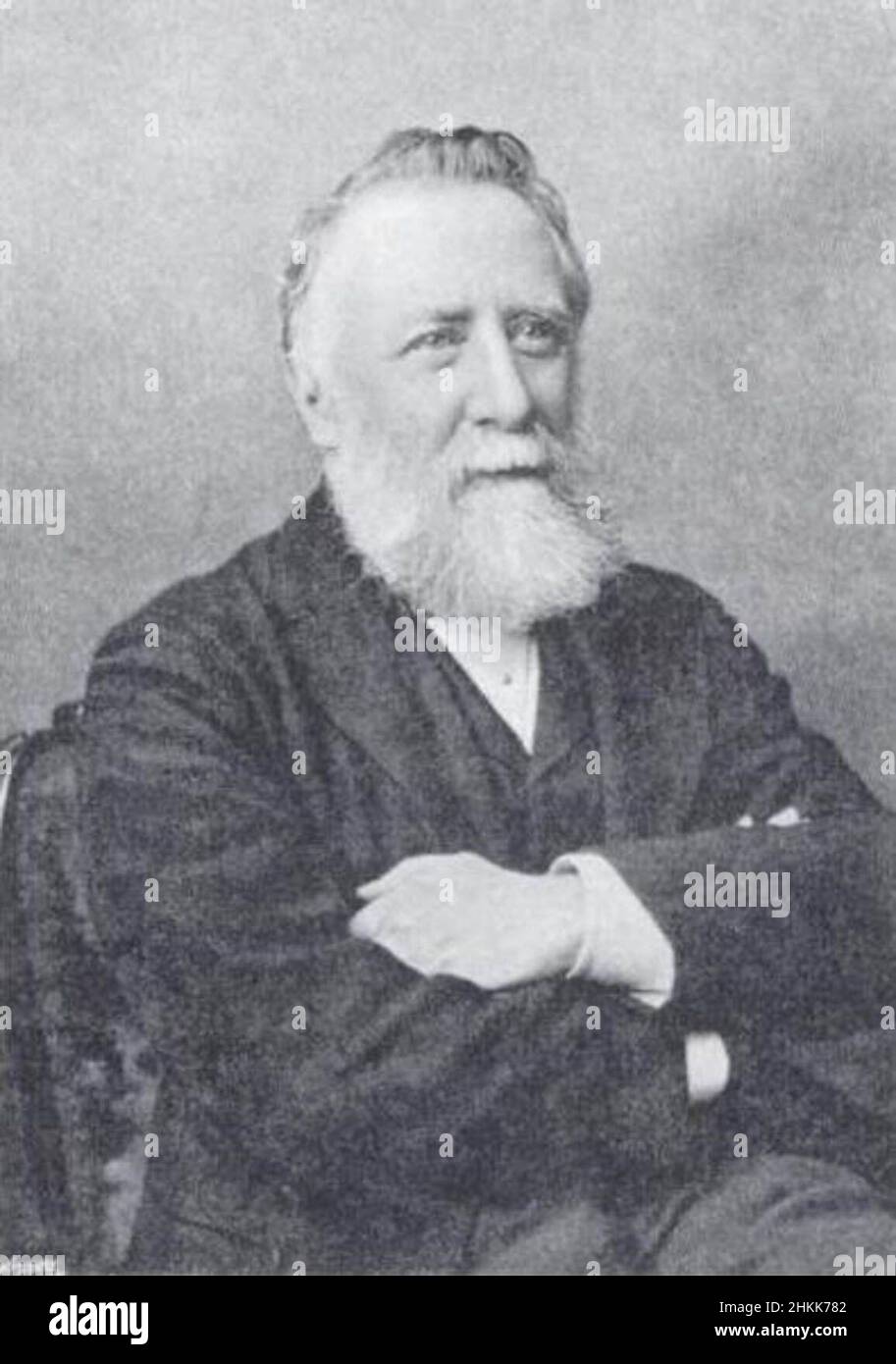 Photo du météorologue George James Symons, 1838 - 1900. Banque D'Images