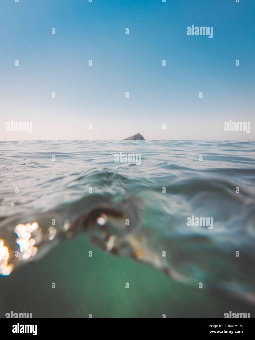 Floating Mewstone, Wembury, Royaume-Uni Banque D'Images