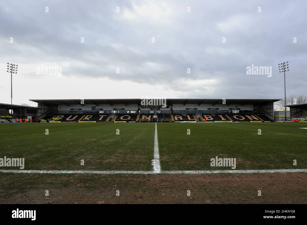 Vue générale à l'intérieur du Pirelli Stadium avant le match d'aujourd'hui Banque D'Images