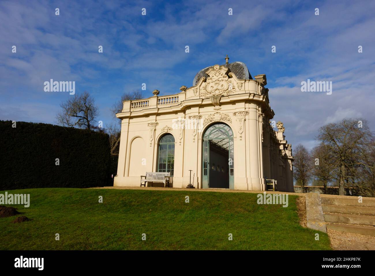 Greenhouse, Wrest Park, Silsoe, Bedfordshire, Angleterre Banque D'Images
