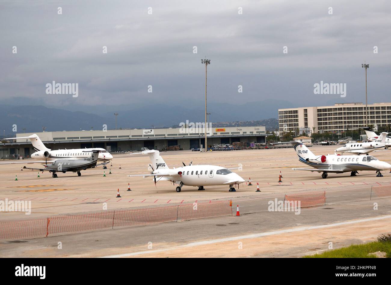 Majorque, Espagne. 05th févr. 2022. Images de l'aéroport de Palma de Majorque. Banque D'Images