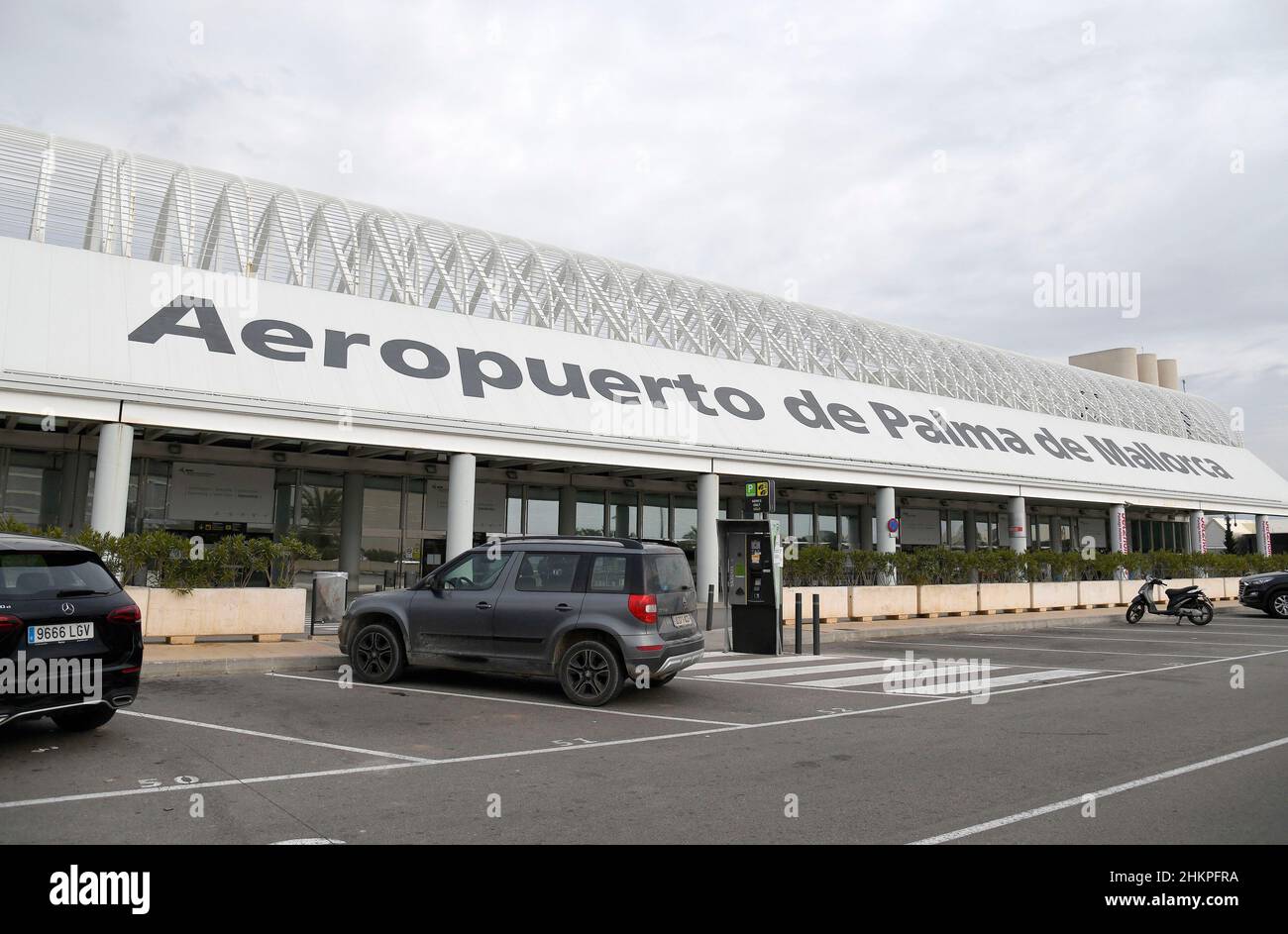 Majorque, Espagne. 05th févr. 2022. Images de l'aéroport de Palma de Majorque. Banque D'Images