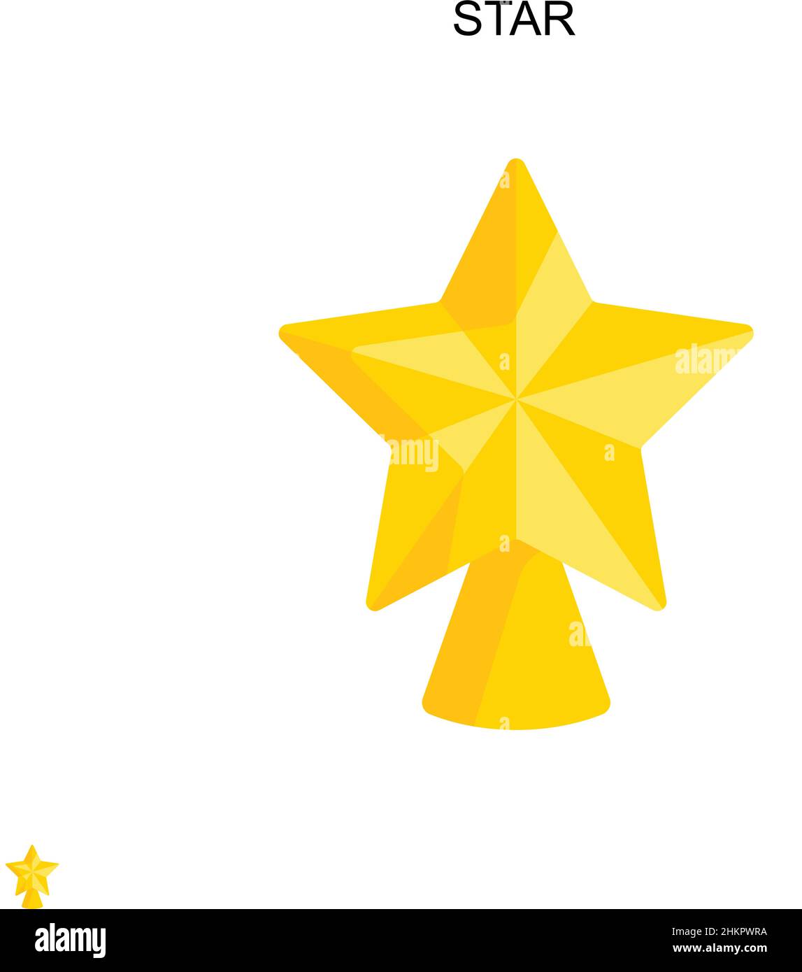 Icône de vecteur simple en étoile.Modèle de conception de symbole d'illustration pour élément d'interface utilisateur Web mobile. Illustration de Vecteur Icône de vecteur simple en étoile.Modèle de conception de symbole d'illustration pour élément d'interface utilisateur Web mobile. Illustration de Vecteur