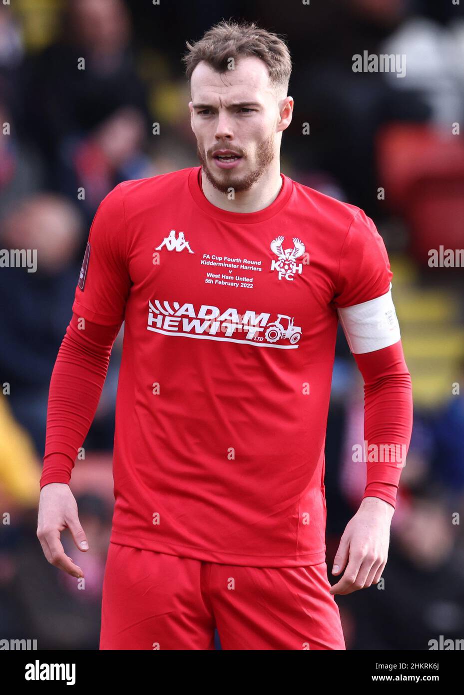 Kidderminster, Angleterre, le 5th février 2022.Sam Austin de Kidderminster Harriers lors du match de la coupe Emirates FA au stade Aggborough, Kidderminster.Le crédit photo doit être lu : Darren Staples / Sportimage Banque D'Images