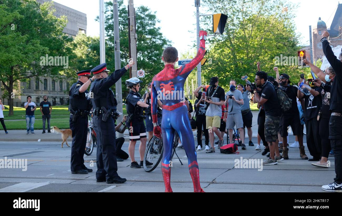 Rassemblement de protestation pacifique plaidant pour Black Lives Matter et la justice sociale Banque D'Images