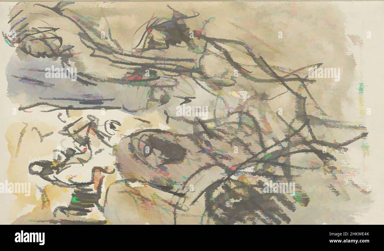 L'art inspiré par les figures porte un costume nord-africain traditionnel. Ils font partie d'une communauté bédouine. Hommes algériens en cercle. Algérie, œuvres classiques modernisées par Artotop avec un peu de modernité. Formes, couleur et valeur, impact visuel accrocheur sur l'art émotions par la liberté d'œuvres d'art d'une manière contemporaine. Un message intemporel qui cherche une nouvelle direction créative. Artistes qui se tournent vers le support numérique et créent le NFT Artotop Banque D'Images