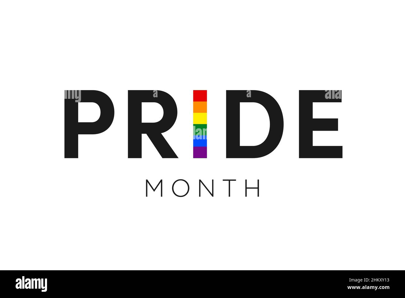 Le mois de la fierté gay en juin.Drapeau arc-en-ciel multicolore LGBTQ.Couleur originale symbole de l'arrière-plan du concept de fierté gay, affiche haute résolution Banque D'Images