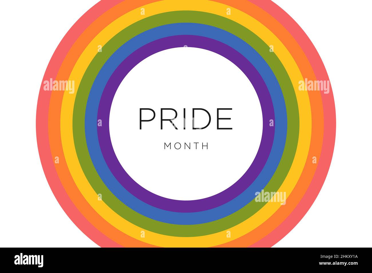 Le mois de la fierté gay en juin.Drapeau arc-en-ciel multicolore LGBTQ.Couleur originale symbole de l'arrière-plan du concept de fierté gay, affiche haute résolution Banque D'Images