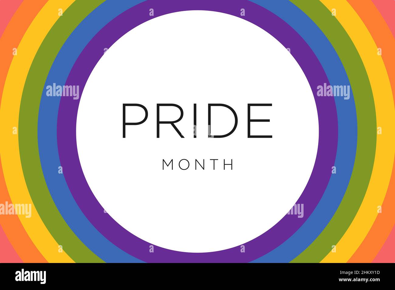 Le mois de la fierté gay en juin.Drapeau arc-en-ciel multicolore LGBTQ.Couleur originale symbole de l'arrière-plan du concept de fierté gay, affiche haute résolution Banque D'Images